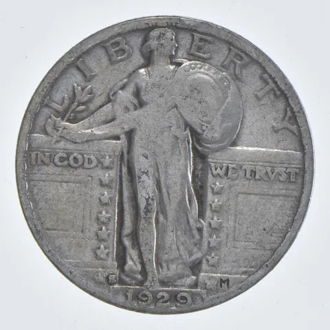 1929-S Standing Liberty Quarter Estate Coin Collection *840