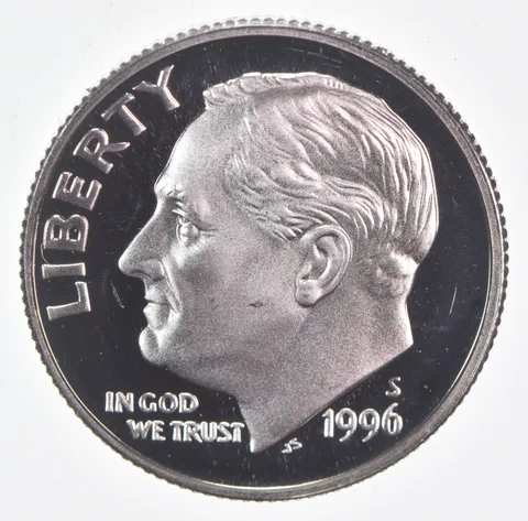 1996-S Roosevelt Dime Proof 90% Silver