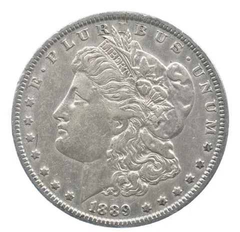 Early - 1889-O Morgan Silver Dollar - 90% US Coin *208