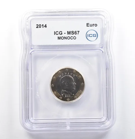 2014 Monaco Euro MS67 ICG a9950