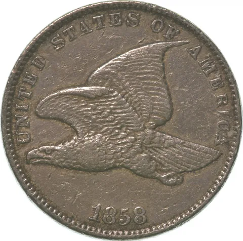 1858 Flying Eagle Cent *8066