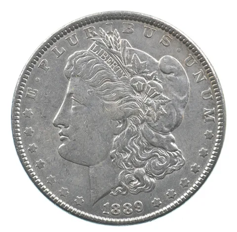 Early - 1889 Morgan Silver Dollar - 90% US Coin *915