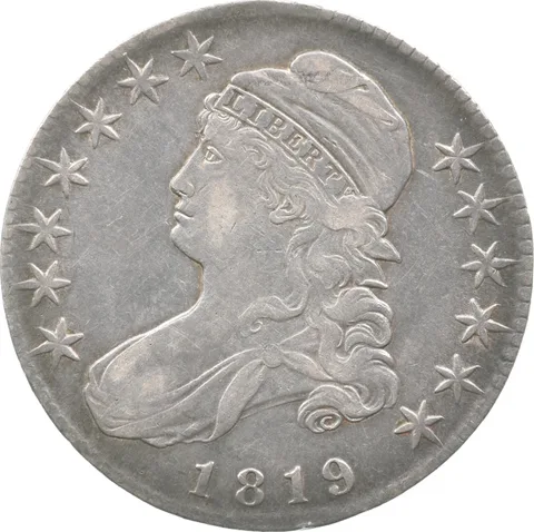 1819 Capped Bust Half Dollar *8130