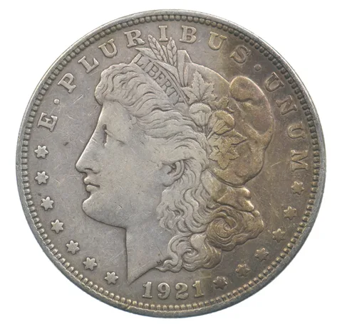 Early - 1921 Morgan Silver Dollar - 90% US Coin *939