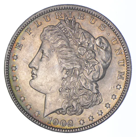 1902 Morgan Silver Dollar a1534