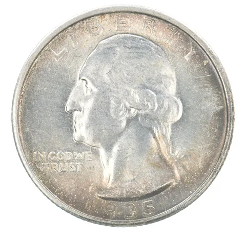 1935-S Washington Quarter Beautiful Tone *0336
