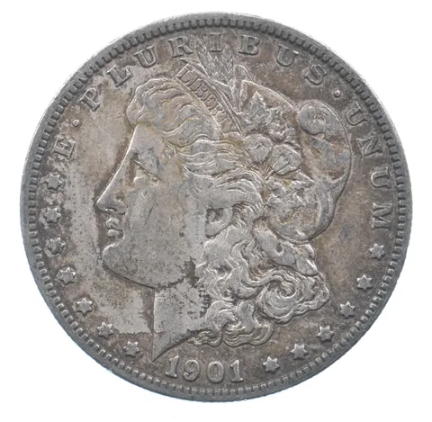 Early - 1901-O Morgan Silver Dollar - 90% US Coin *925