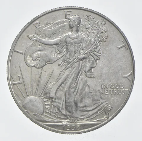 Rarest 1996 American Silver Eagle - Key Date - Rare LOW MINTAGE *365