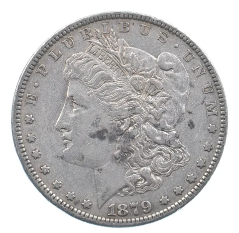 Better 1879 Morgan Silver Dollar - 90% US Coin - Nice Coin *464