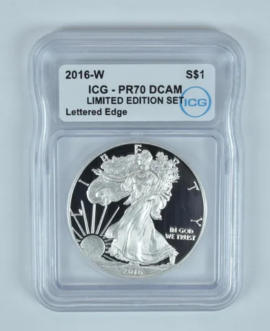 2016-W American Silver Eagle Limited Edition Set PR70 DCAM ICG