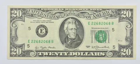 1977 $20 Richmond, VA United States Federal Reserve Note Offset Printing *8053