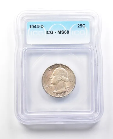 1944-D Washington Quarter MS68 ICG *3013