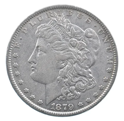 Better 1879 Morgan Silver Dollar - 90% US Coin - Nice Coin *495
