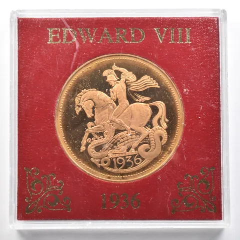 1936 Great Britain King Edward VIII Token King And Emperor *3217