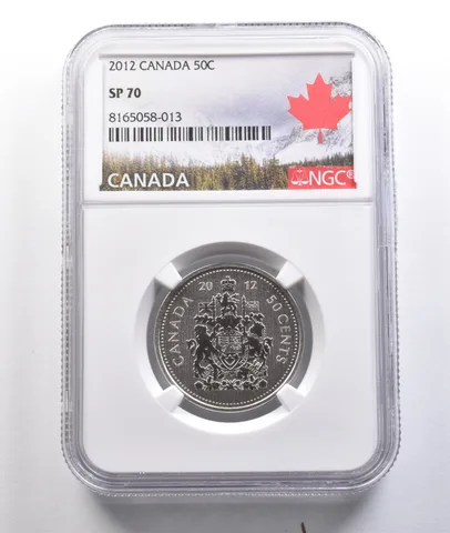 2012 Canada 50 Cents SP70 NGC a6907