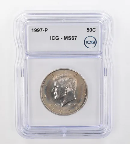 1997-P Kennedy Half Dollar MS67 ICG Beautiful Tone *0885