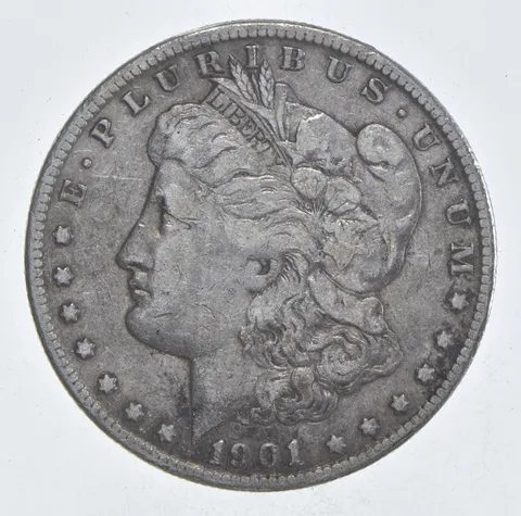 Early - 1901-O Morgan Silver Dollar - 90% US Coin *024