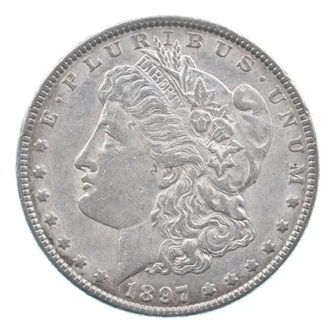 Better 1897 Morgan Silver Dollar - 90% US Coin - Nice Coin *656