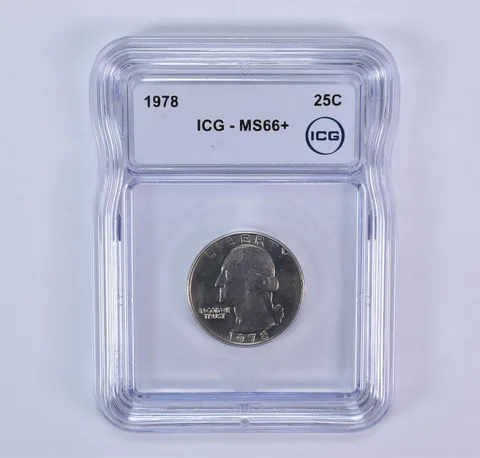 1978 Washington Quarter MS66+ ICG