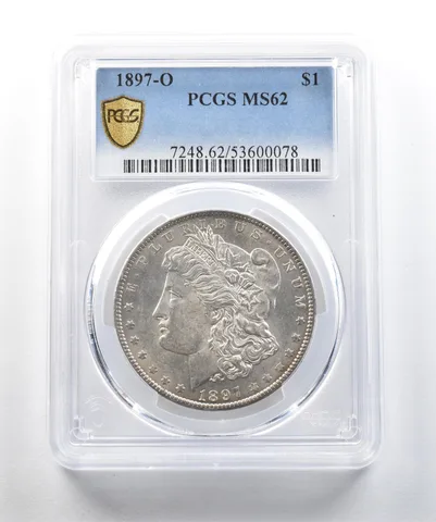 1897-O Morgan Silver Dollar MS62 PCGS PQ *2032