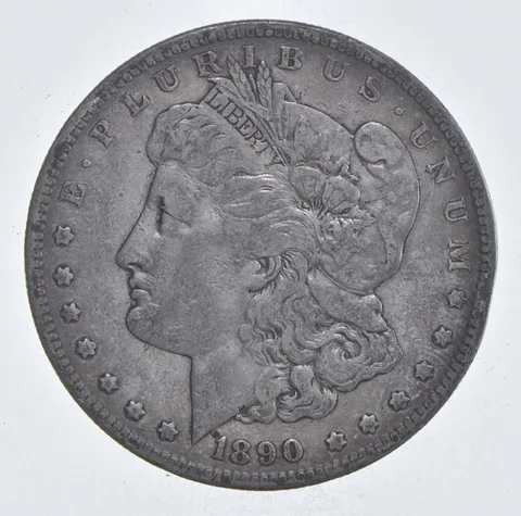 Early - 1890-S Morgan Silver Dollar - 90% US Coin *040