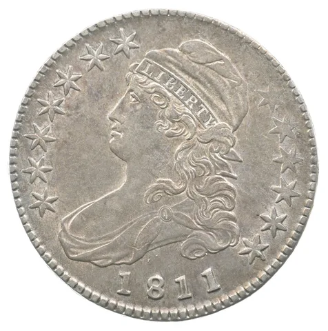 1811 Capped Bust Half Dollar Small 8 *8846