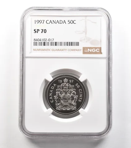 1997 Canada 50 Cents SP70 NGC a5292