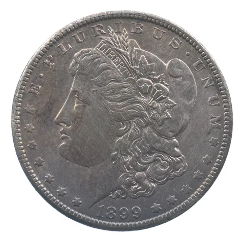 Better 1899-O Morgan Silver Dollar - 90% US Coin - Nice Coin *545