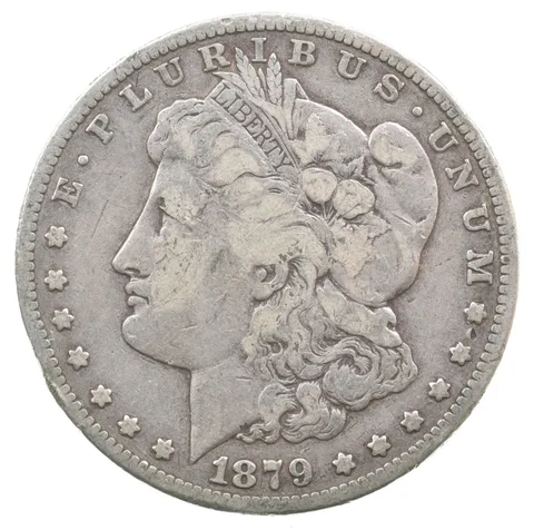 1879-S Reverse REV 1878 78 Morgan Silver Dollar a6229