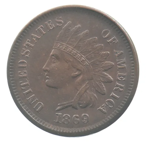1869 Indian Head Cent *4126