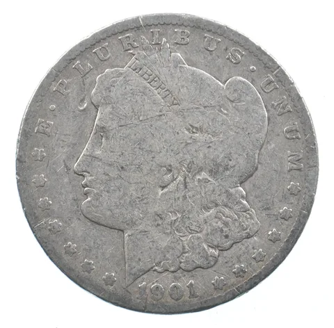 Early - 1901-O Morgan Silver Dollar - 90% US Coin *849