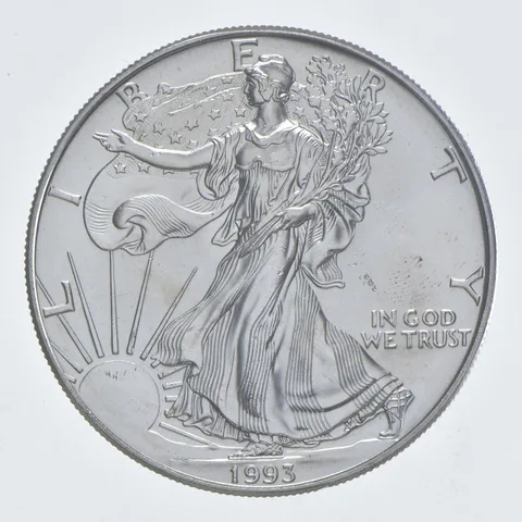 Better Date 1993 American Silver Eagle 1 Troy Oz .999 Fine Silver *726