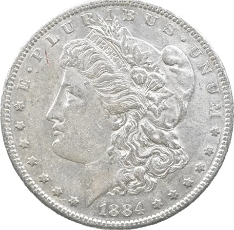 1884-S Morgan Silver Dollar *5122