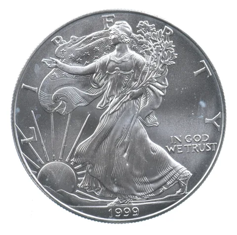 Better Date 1999 American Silver Eagle 1 Troy Oz .999 Fine Silver *714