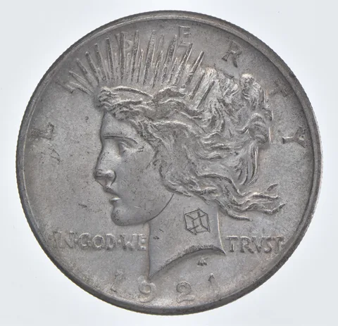 1921 Peace Silver Dollar High Relief *1064