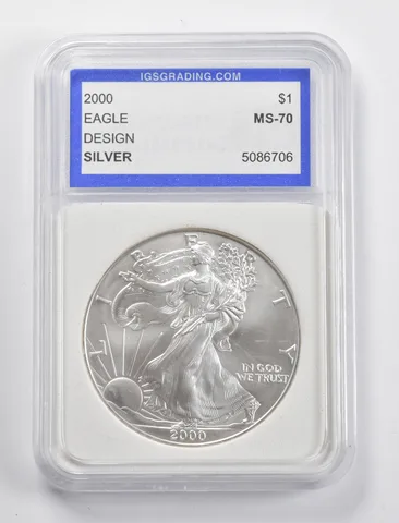 2000 American Silver Eagle a5283