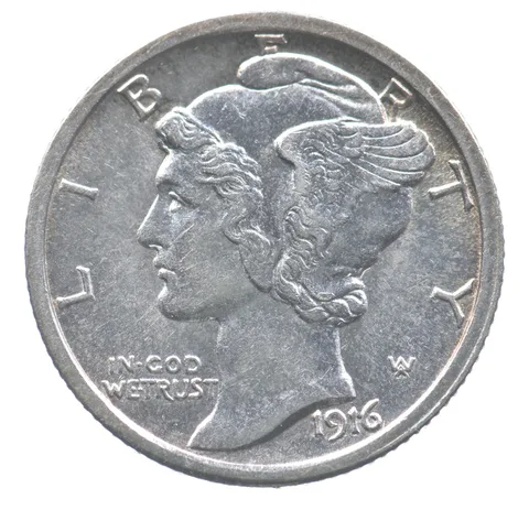 1916 Mercury Dime *8873