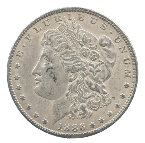 Early - 1886-O Morgan Silver Dollar - 90% US Coin *743