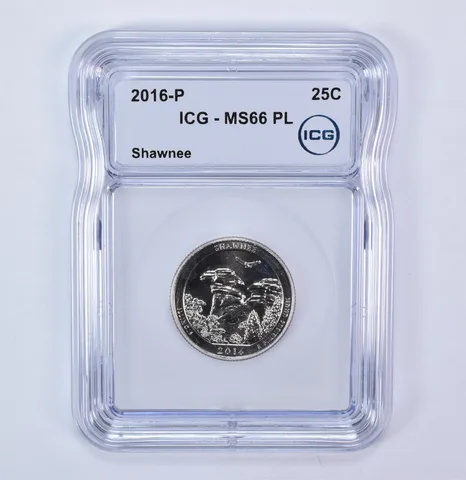 2016-P Washington Quarter ATB Shawnee MS66 PL ICG