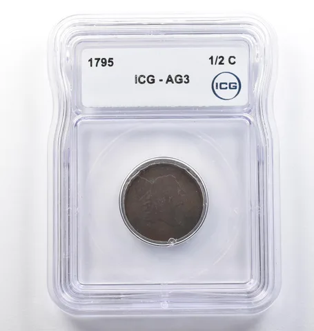 1795 Liberty Cap Half Cent AG3 ICG Lowball *0071