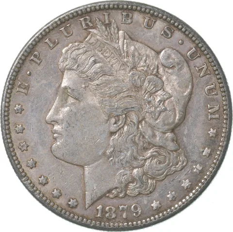 1879-S Morgan Silver Dollar Reverse REV 78 1878 a7248
