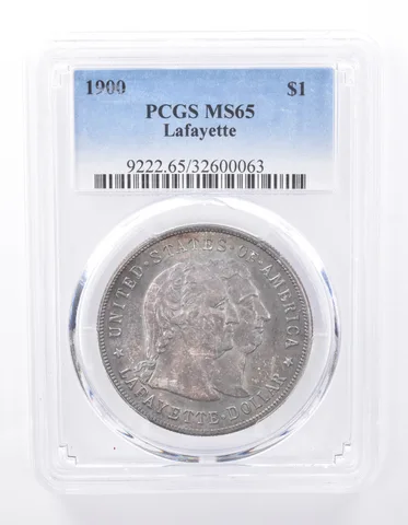 1900 Lafayette Silver Dollar MS65 PCGS Beautiful Tone *9404