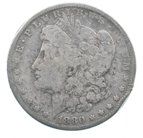 Early - 1880-O Morgan Silver Dollar - 90% US Coin *927