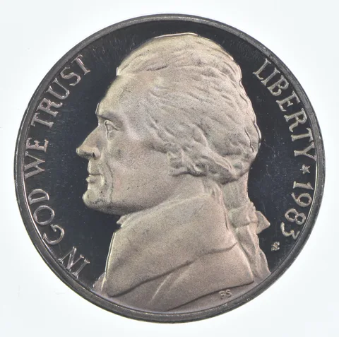 1983-S Jefferson Nickel Proof