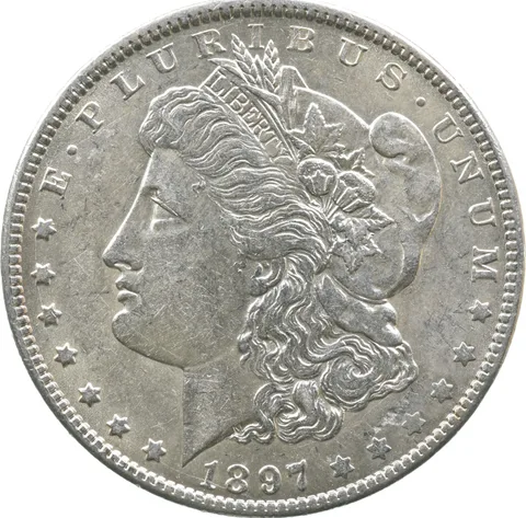 1897-O Morgan Silver Dollar a2146