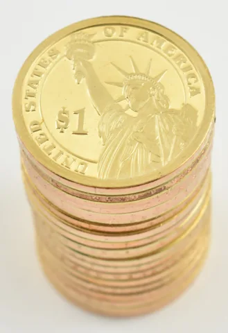 (20) Proof Presidential Dollar ROLL Mixed Date Lot