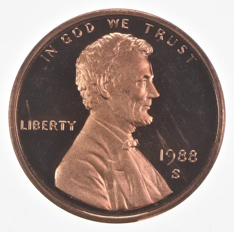 1988-S Lincoln Memorial Cent Proof