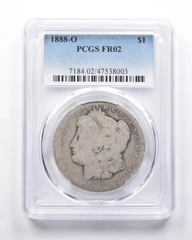FR02 1888-O Morgan Silver Dollar PCGS Low Ball *6962