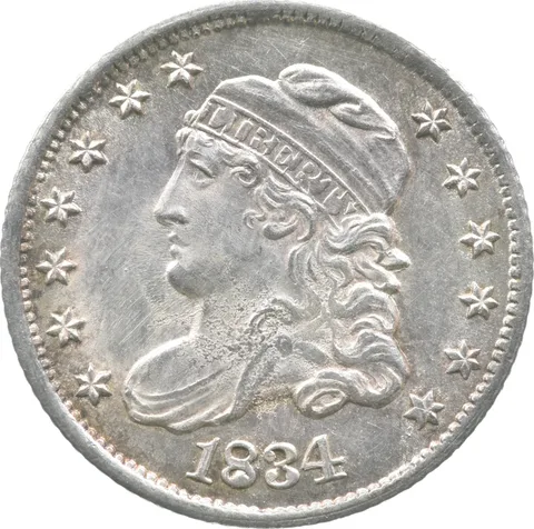 1834 Capped Bust Half Dime *9048