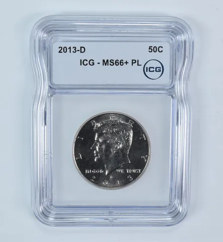 2013-D Kennedy Half Dollar MS66+ PL ICG